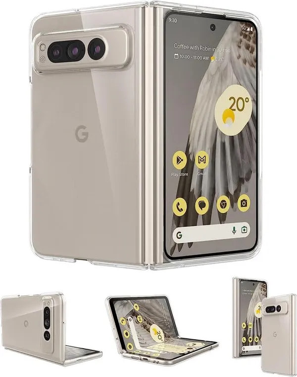 Google_Pixel_Fold_Gabbar_Anti-Yellowing_Transparent_Cover