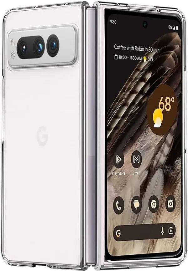 Google_Pixel_Fold_Gabbar_Anti-Yellowing_Transparent_Cover