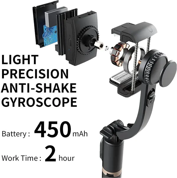 Black_Aluminium_Smartphone_Gimbal_Stabilizer_With_Selfie_Stick