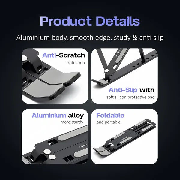 Aluminium_Foldable_Adjustable_Ergonomic_Laptop_Stand_Black