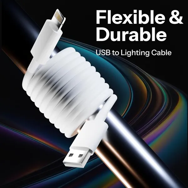 White_Pvc_Fast_Charging_Cable_For_Iphone_Pack_of_2