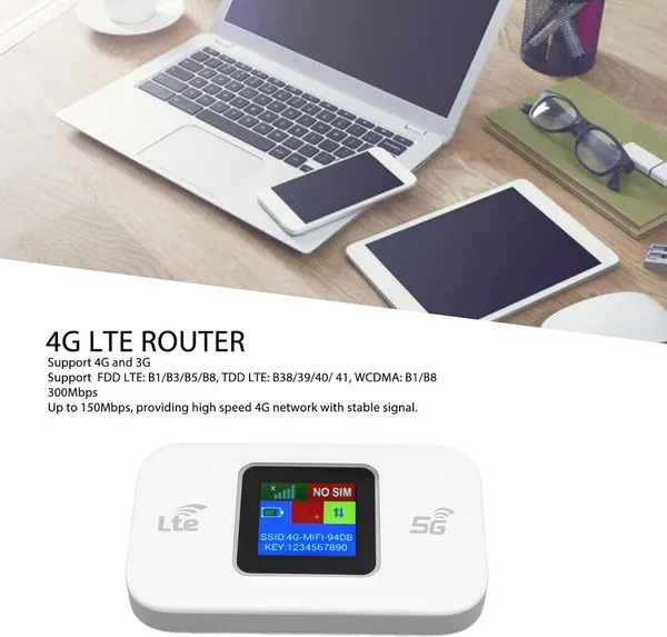 4G_Lte_Portable_Wifi_Modem_Router_300Mbps_2.4Ghz_White