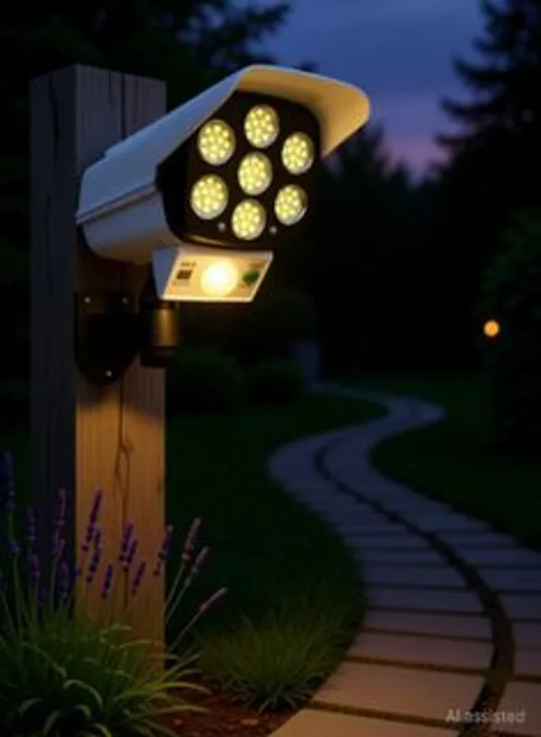Solar_Automatic_Led_Home_Outdoor_Motion_Sensor_Camera_Shaped_Lamp_Solar_Light_Set