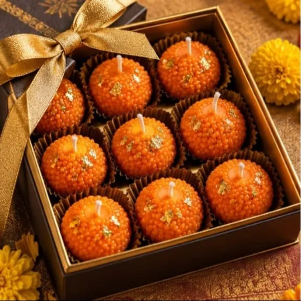 Laddu_(modak)_shaped_candles,_pack_of_10