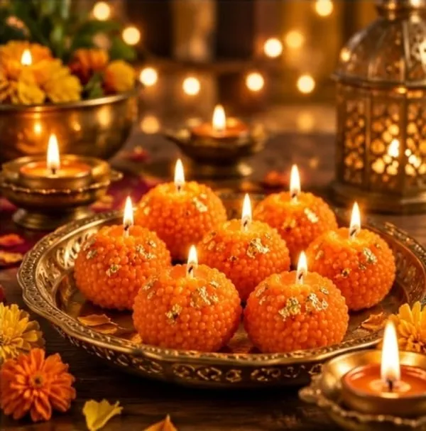Laddu_(modak)_shaped_candles,_pack_of_10
