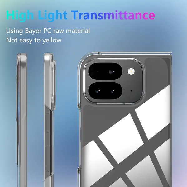 Google_Pixel_9_Pro_Fold_Gabbar_Anti-Yellowing_Transparent_Cover