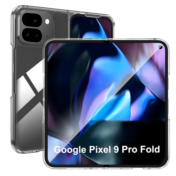 Google_Pixel_9_Pro_Fold_Gabbar_Anti-Yellowing_Transparent_Cover