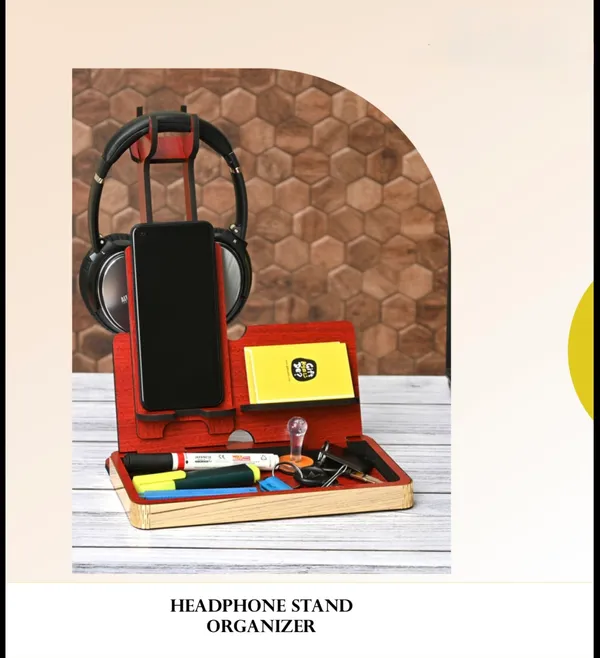 Wooden_Desk_Organizer_With_Headphone_Stand