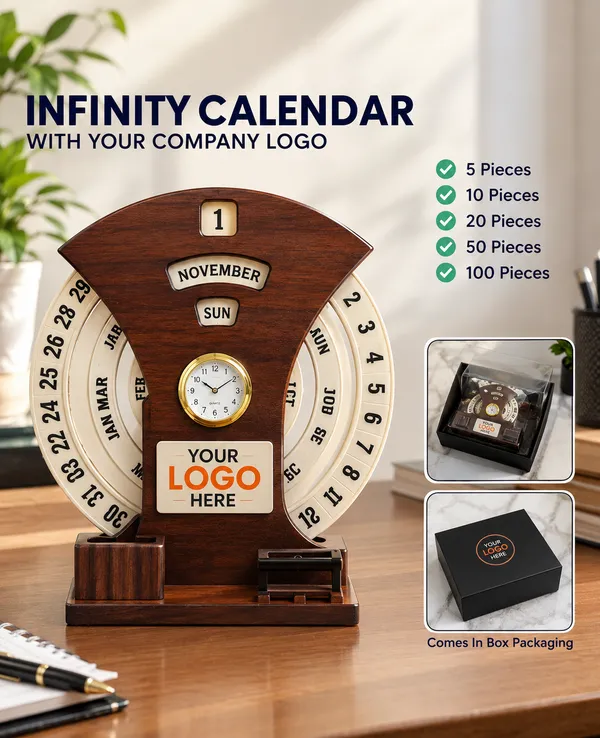 Wooden_Classic_Perpetual_Desk_Calendar_With_Clock