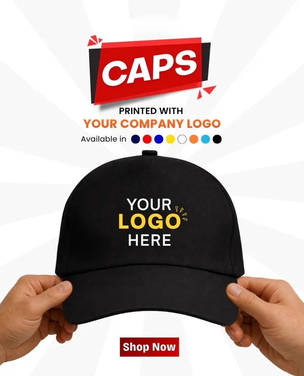 Black_Cotton_Adjustable_Baseball_Cap_For_Unisex