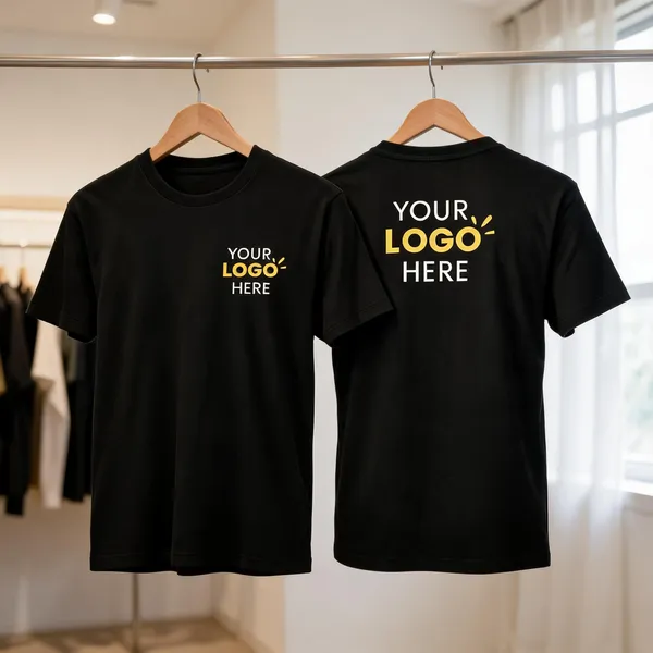 Black_Cotton_Round_Neck_T_Shirt_For_Unisex