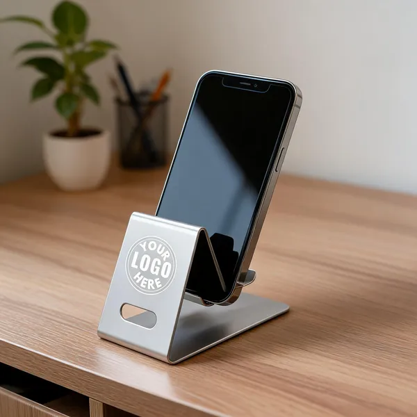 Silver_Metal_Custom_Logo_Engraved_Mobile_Stand