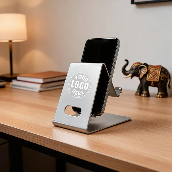 Silver_Metal_Custom_Logo_Engraved_Mobile_Stand