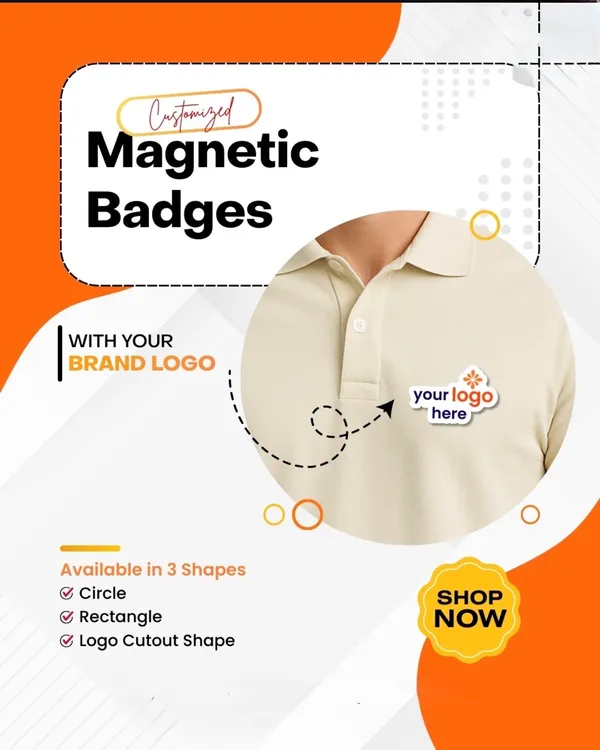 Metal_Magnetic_Logo_Cut_Out_Badge_In_Circle_And_Square_Shape