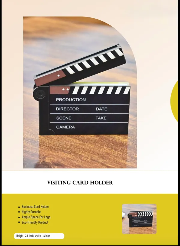 Black_Clapperboard_Visiting_Card_Holder