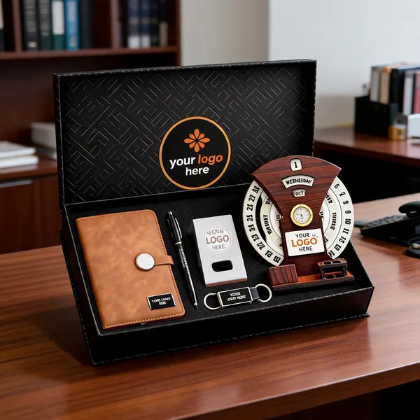 Metal_Leather_Corporate_Gift_Set_With_Wallet_Pen_And_Calendar