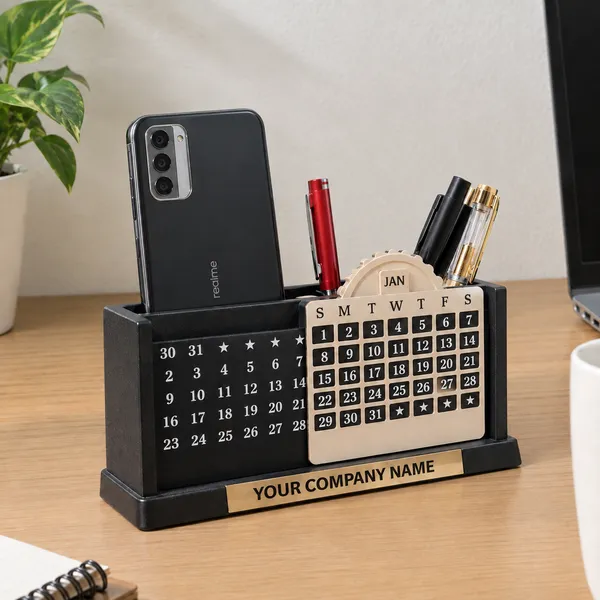 Wooden_Modern_Multi_Function_Desk_Organizer_With_Calendar