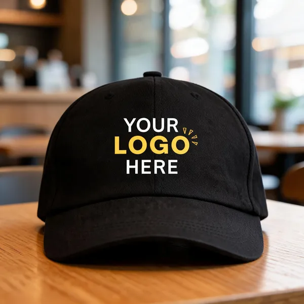 Black_Cotton_Adjustable_Baseball_Cap_For_Unisex