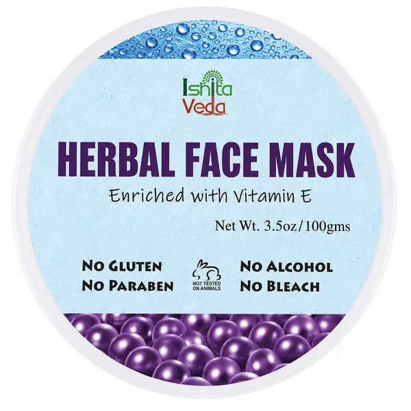 Ishita_Veda_Herbal_Face_Mask_Enriched_with_Vitamin_E_100g