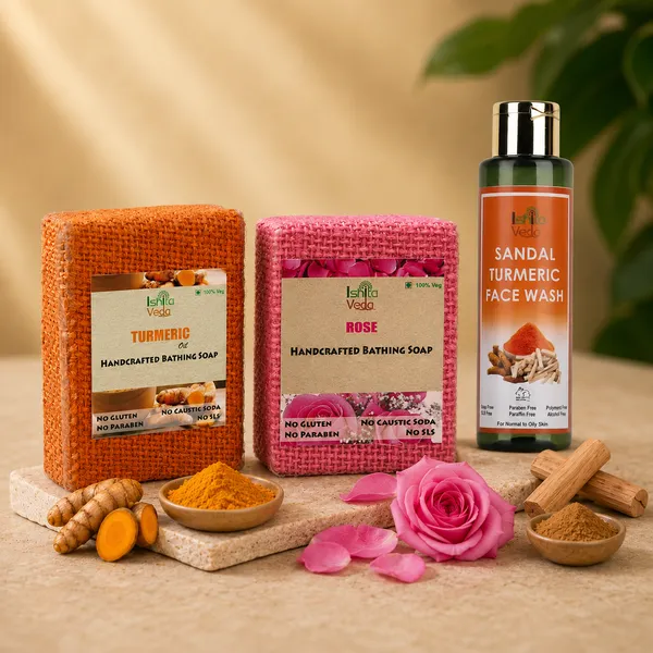 Rose_Soap_And_Turmeric_Soap_And_Sandal_Turmeric_Face_Wash