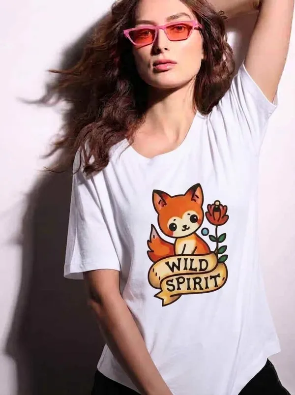 Wild_Spirit_Boho_Graphic_Women's_Cotton_T-Shirt_Under_500_–_White