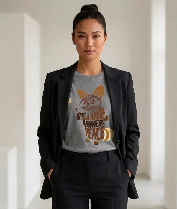 Unisex_Master_Graphic_Typography_T_Shirt_Gray