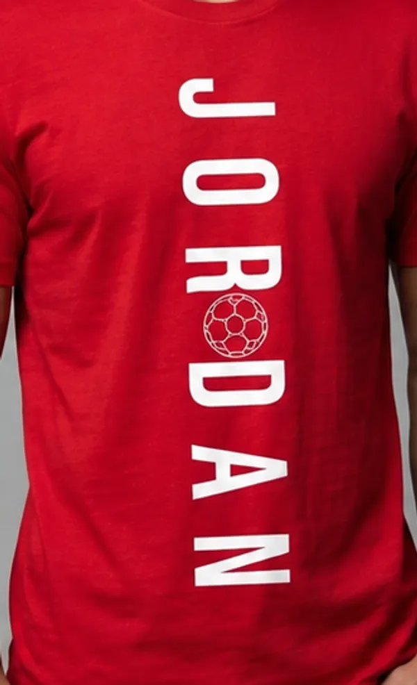 Jordan_Graphic_Print_Men's_Cotton_T-Shirt_Under_500_–_Red