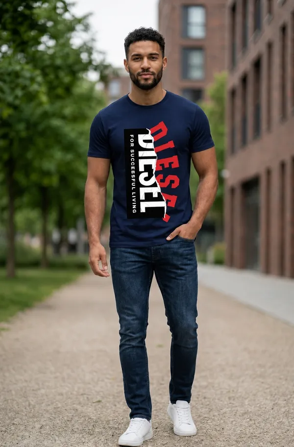 Diesel_Men's_regular_fit_Cotton_T_Shirt_