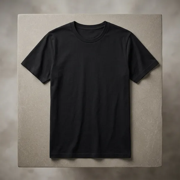 Plain_Men's_Cotton_Round_Neck_T-Shirt_Under_500_–_Black