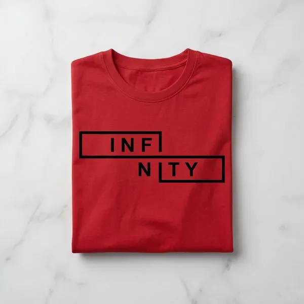 Red_Cotton_Infinity_Print_Crew_Neck_T-Shirt_for_Men