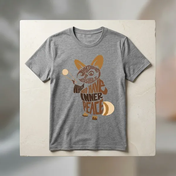 Unisex_Master_Graphic_Typography_T_Shirt_Gray