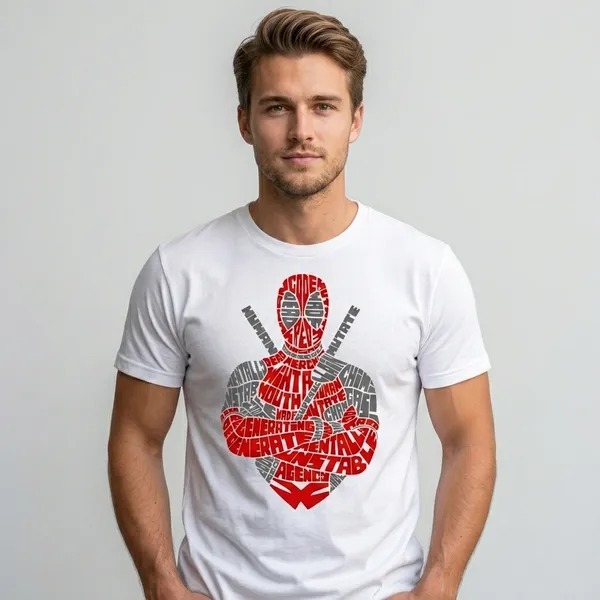 Dead_pool_Men_Graphic_T_Shirt_Stylish_Cotton_Casual_Wear_India_White