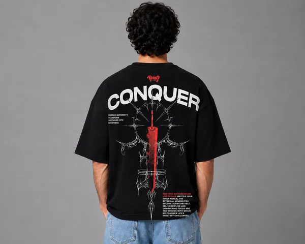 Conquer_Sword_Graphic_Black_Oversized_T-Shirt_for_Men_|_Under_₹899