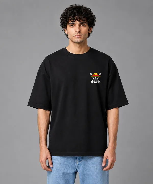 un_God_Graphic_Men's_Oversized_T-Shirt_Under_799_–_Black