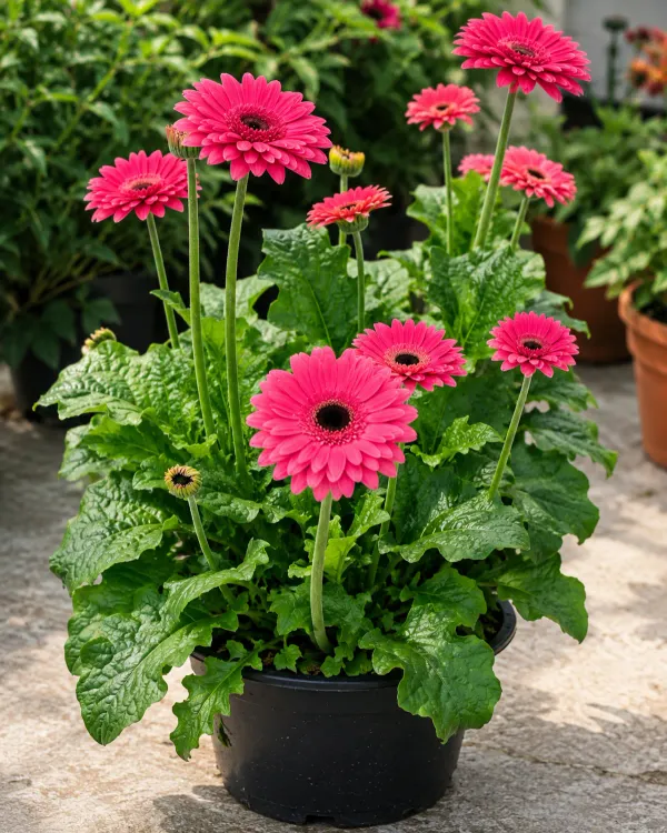 Pretty_Pink_Gerbera_Plant_