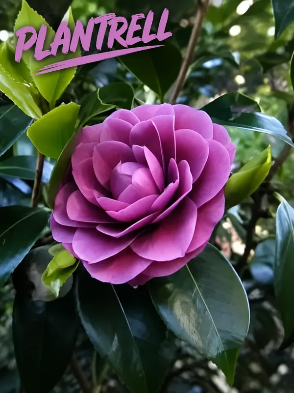 Purple_Double_Camellia_Plant_|_Elegant_Rose-Form_Blooms