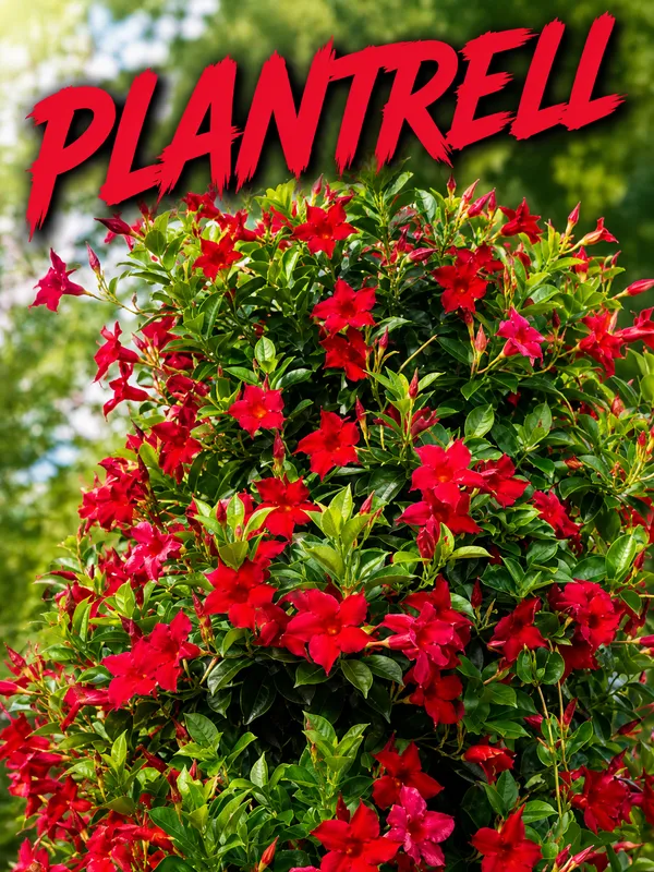 Red_Mandevilla_Flower_Plant