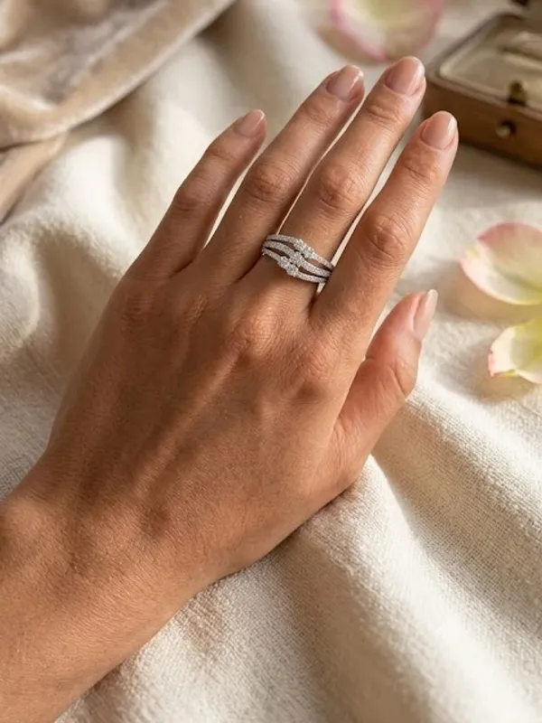 Silver_Crystal_Layered_Triple_Band_Statement_Ring_For_Women