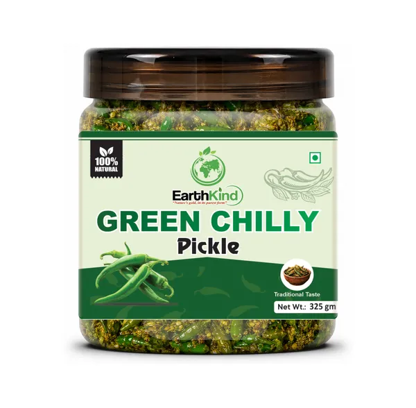 EarthKind_Green_Chilly_Pickle