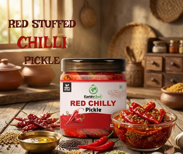 EarthKind_Red_Stuffed_Chilli_Pickle