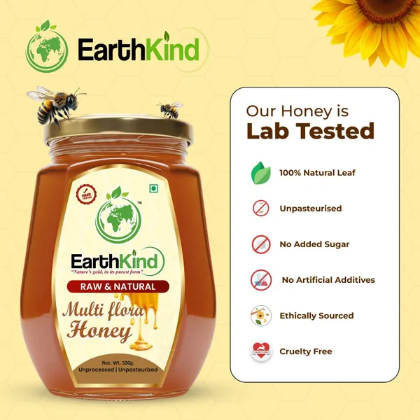 Earthkind_Raw_Organic_Multi_Flora_Honey_Nmr_Tested_500_G