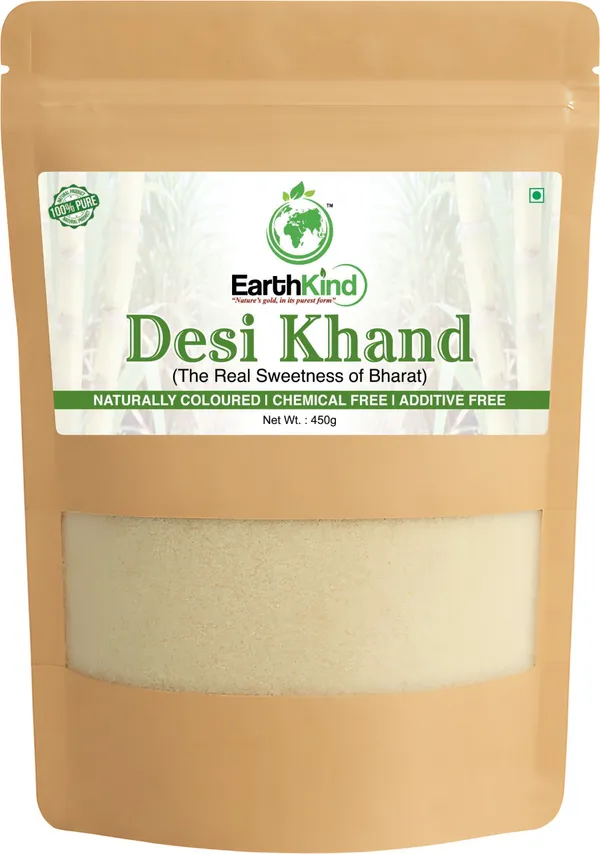 Earthkind_Desi_Khand_Organic_Unrefined_Sugar_450_G