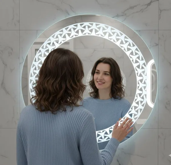 Premium_Glass_Round_Led_Bathroom_Mirror_With_Touch_Control