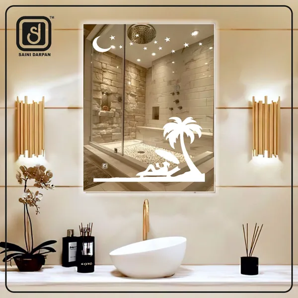 Led_Backlit_Bathroom_Vanity_Mirror_22Mm_Touch_Starry_Moon_Palm_Design_Bathroom_Mirror