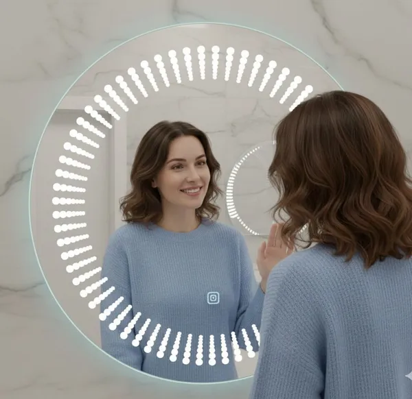 Wall_Mounted_Round_Led_Mirror_With_Touch_Sensor_For_Bathroom_Bathroom_Mirror