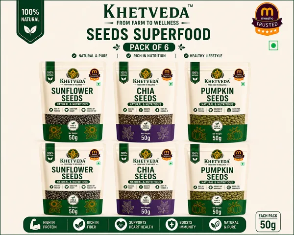 Khetveda_Sunflower_Chia_Pumpkin_Seeds_Pack_Of_6_X_50_G