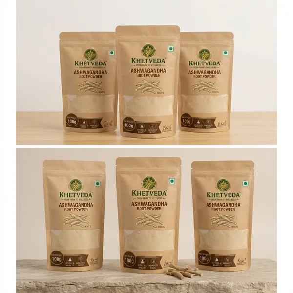 Khetveda_Ashwagandha_Powder_100_G_Pack_Of_3