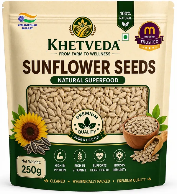 Khetveda_Natural_Sunflower_Seeds_250_G_Pack_Of_3