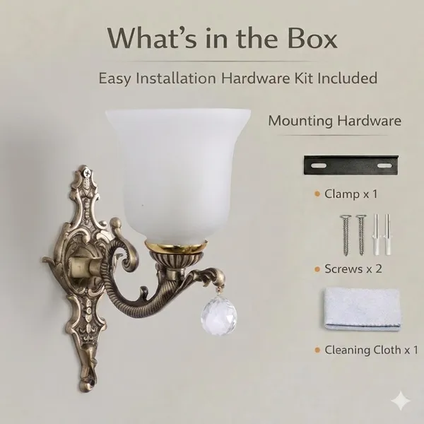 Metal_Antique_Frosted_Glass_Crystal_Drop_Decorative_Wall_Light