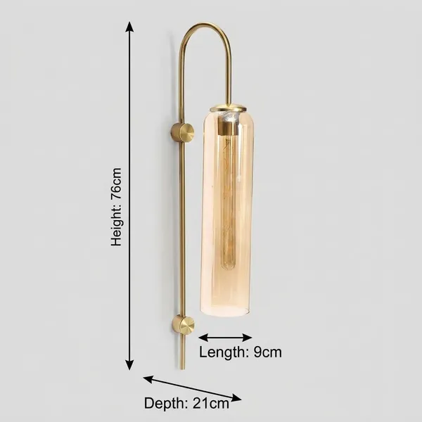 Glass_Modern_Amber_Tube_Hanging_Wall_Sconce